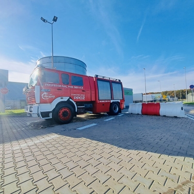 Asysta średniego wozu gaśniczego - Gliwice