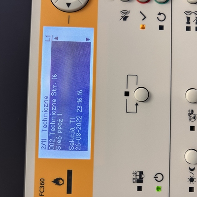 Kontroler pracy pompowni tryskaczowej