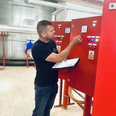 Szkolenie z obsługi elektrycznych pomp tryskaczowych